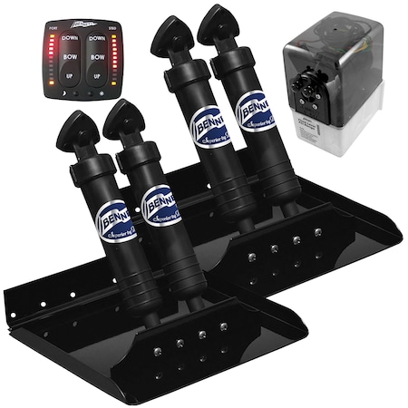 Bennett Marine 12x12 Sport Tab System w/One Box Indication